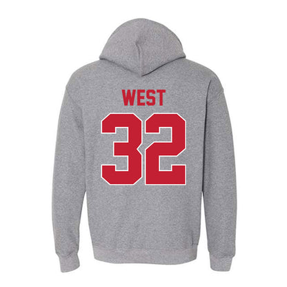 Ohio State - NCAA Football : Isaiah West - Classic Shersey Hooded Sweatshirt-1