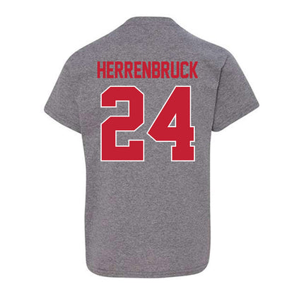 Ohio State - NCAA Baseball : Pierce Herrenbruck - Classic Shersey Youth T-Shirt-1