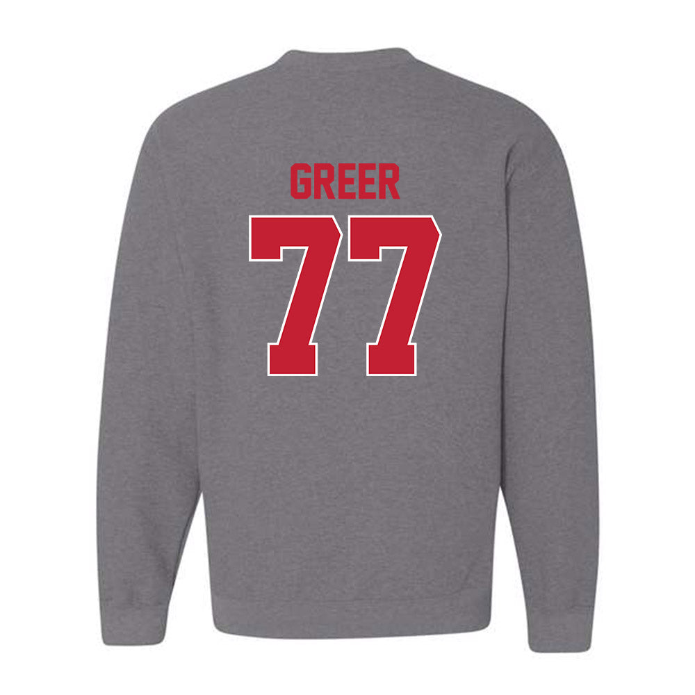 Ohio State - NCAA Football : Sam Greer - Classic Shersey Crewneck Sweatshirt-1