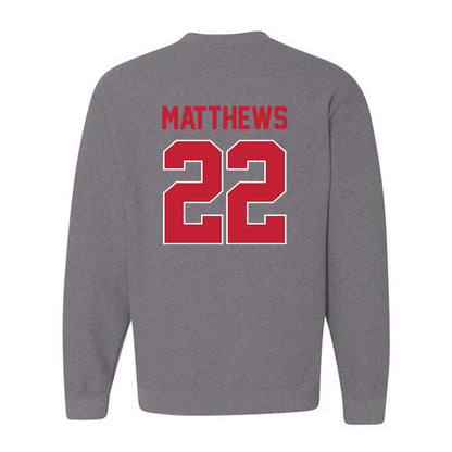 Ohio State - NCAA Women's Ice Hockey : Sloane Matthews - Crewneck Sweatshirt