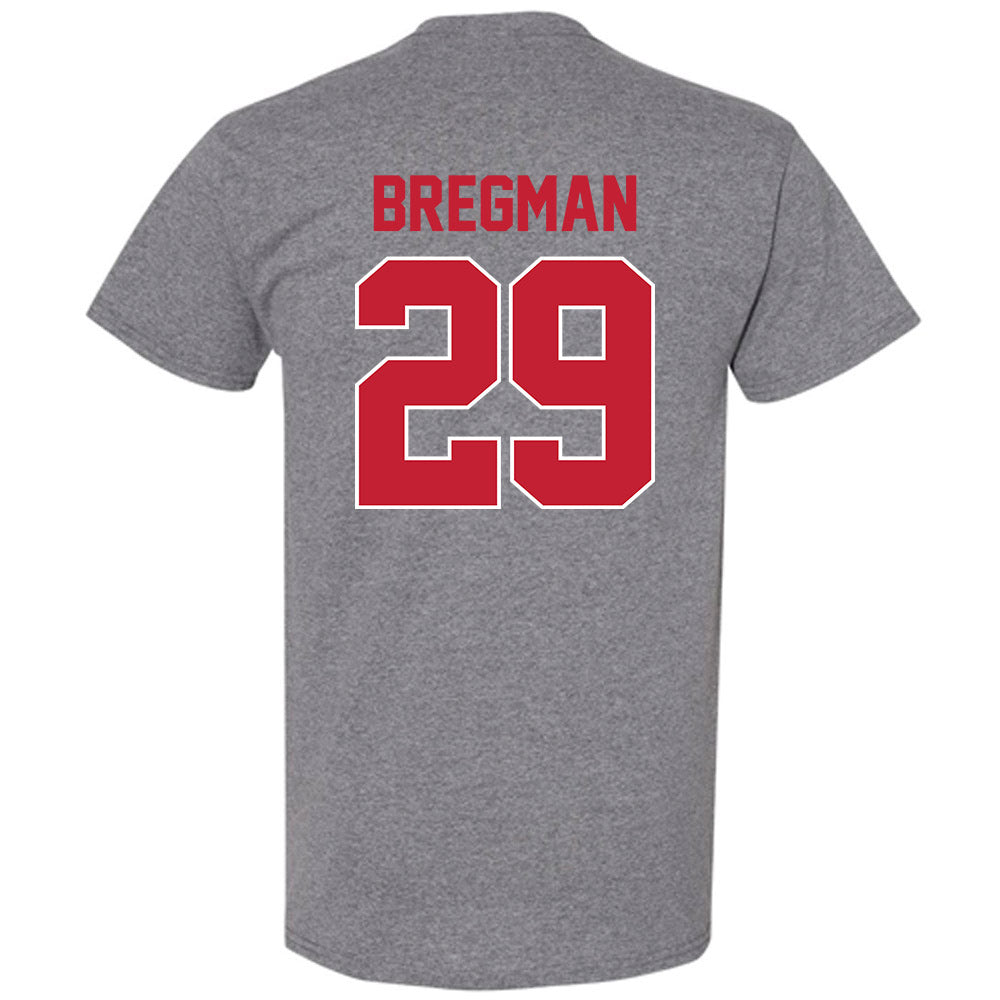 Ohio State - NCAA Men's Lacrosse : Mason Bregman - Classic Shersey T-Shirt-1
