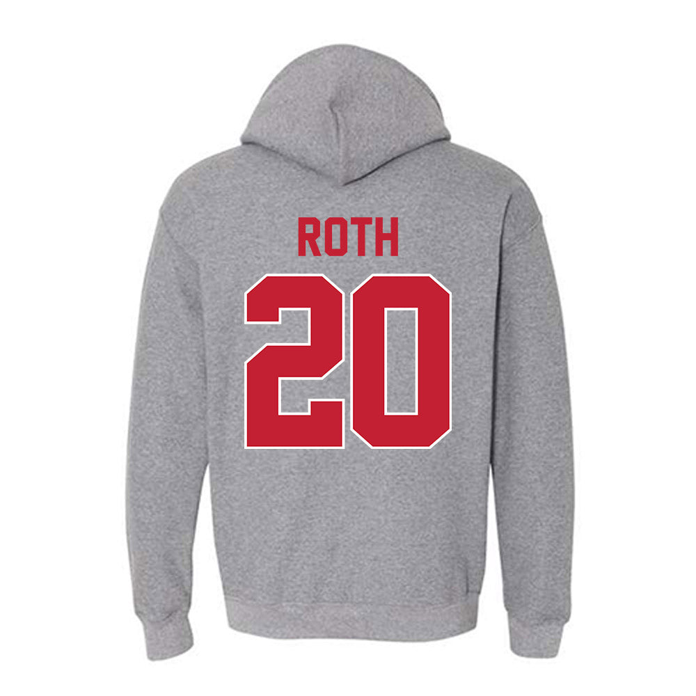 Ohio State - NCAA Women's Ice Hockey : Maria Roth - Classic Shersey Hooded Sweatshirt-1