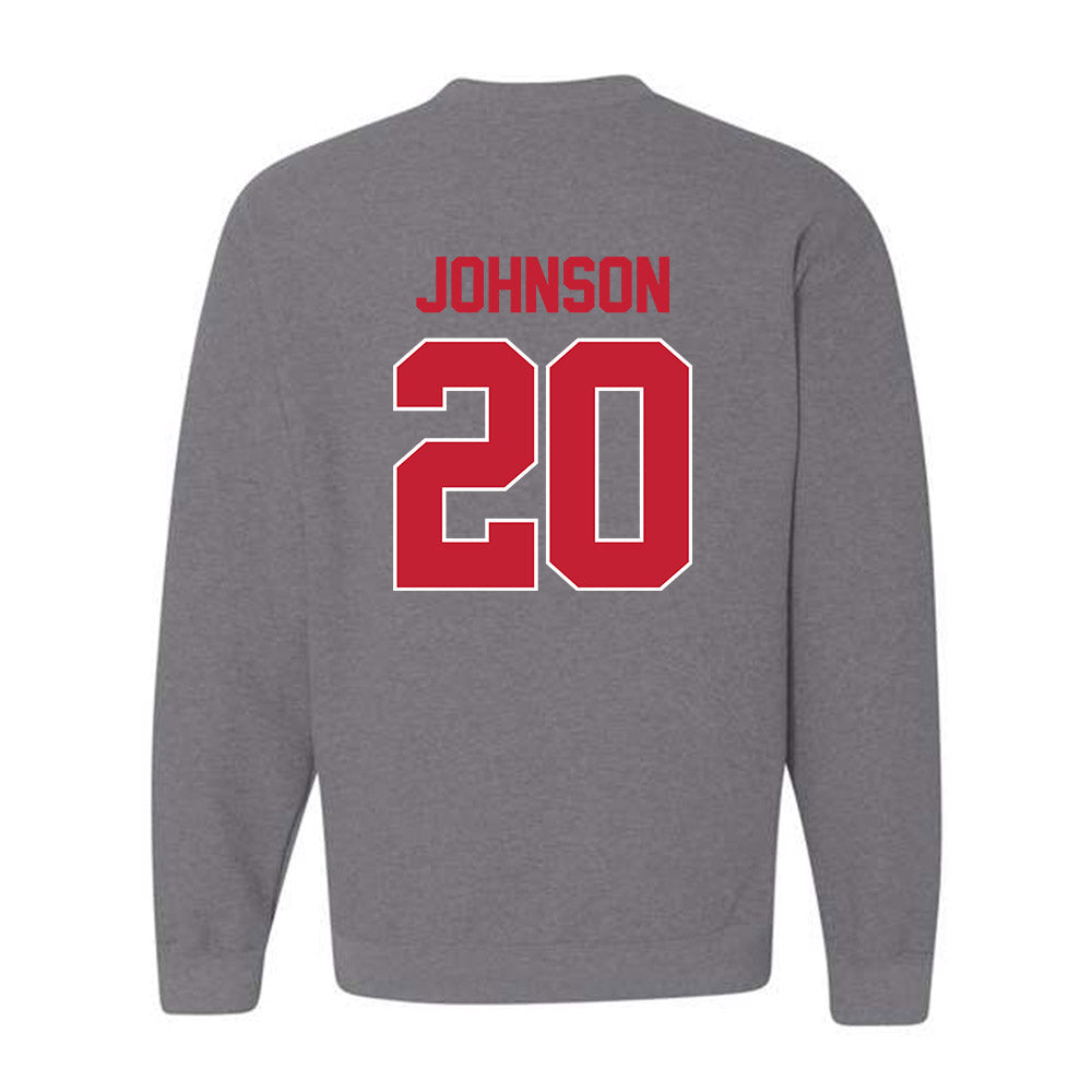 Ohio State - NCAA Football : Cincere Johnson - Classic Shersey Crewneck Sweatshirt-1