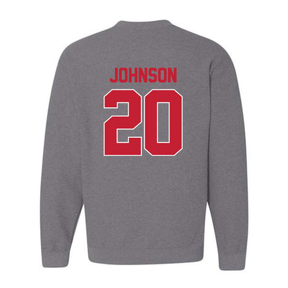 Ohio State - NCAA Football : Cincere Johnson - Classic Shersey Crewneck Sweatshirt-1