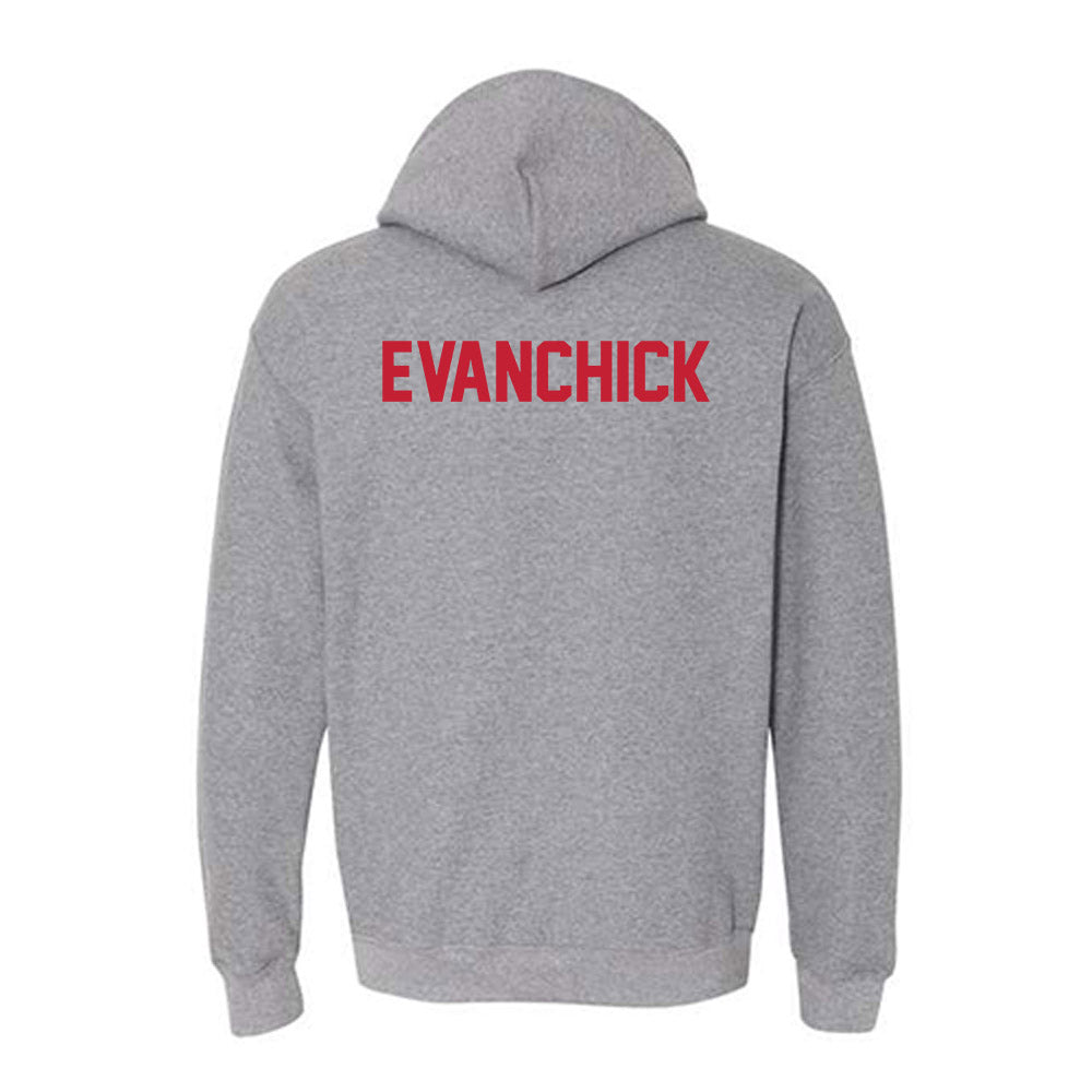 Ohio State - NCAA Men's Lacrosse : David Evanchick - Classic Shersey Hooded Sweatshirt-1
