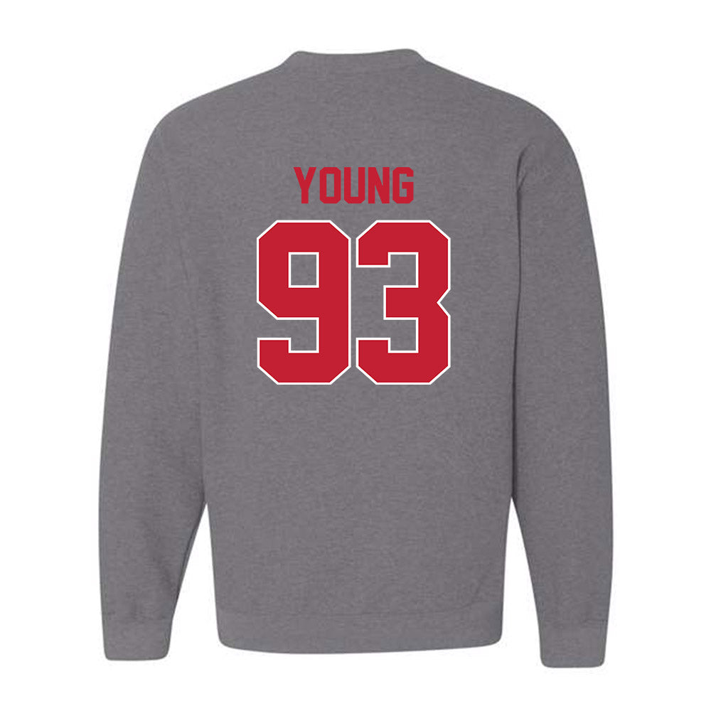 Ohio State - NCAA Football : Brady Young - Classic Shersey Crewneck Sweatshirt-1