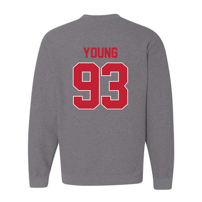 Ohio State - NCAA Football : Brady Young - Classic Shersey Crewneck Sweatshirt-1