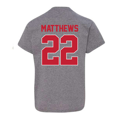 Ohio State - NCAA Women's Ice Hockey : Sloane Matthews - Youth T-Shirt