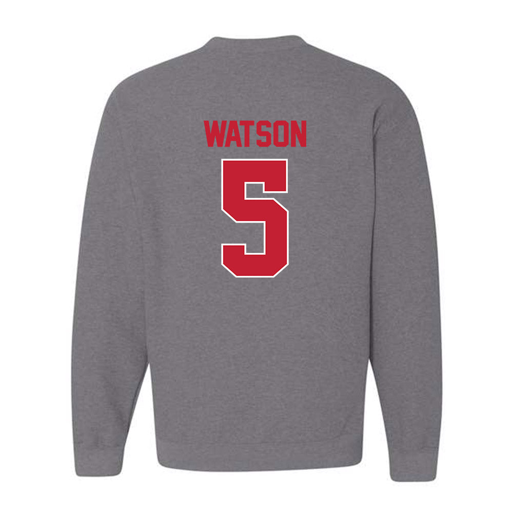 Ohio State - NCAA Women's Basketball : Ava Watson - Classic Shersey Crewneck Sweatshirt-1