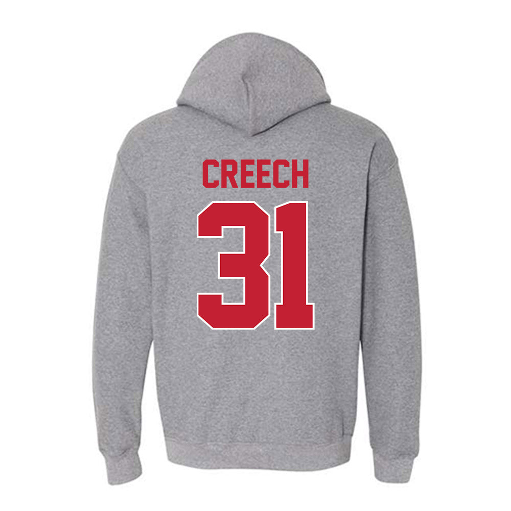 Ohio State - NCAA Men's Soccer : Tanner Creech - Classic Shersey Hooded Sweatshirt-1