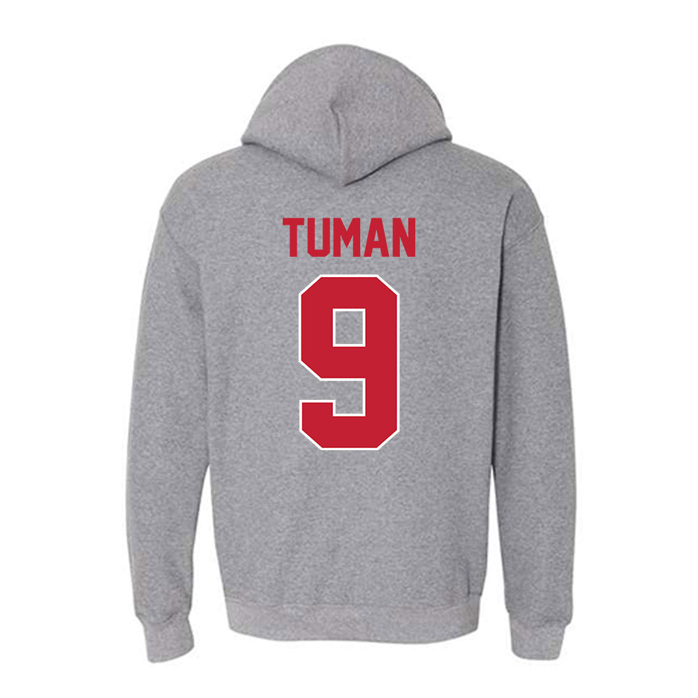 Ohio State - NCAA Women's Volleyball : Mia Tuman - Classic Shersey Hooded Sweatshirt-1