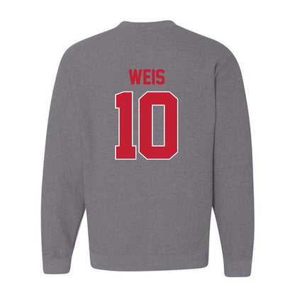 Ohio State - NCAA Men's Ice Hockey : Thomas Weis - Classic Shersey Crewneck Sweatshirt-1