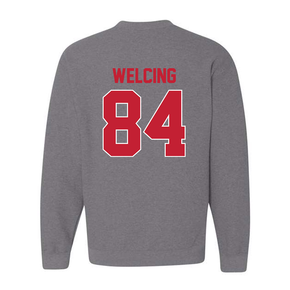Ohio State - NCAA Football : Hunter Welcing - Classic Shersey Crewneck Sweatshirt-1