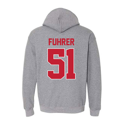 Ohio State - NCAA Baseball : Connor Fuhrer - Classic Shersey Hooded Sweatshirt-1
