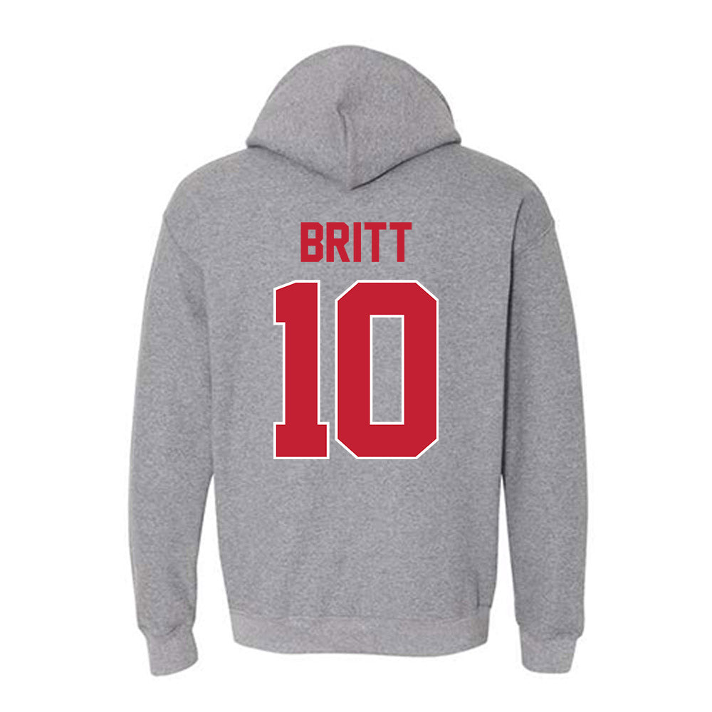 Ohio State - NCAA Women's Soccer : Elle Britt - Classic Shersey Hooded Sweatshirt-1
