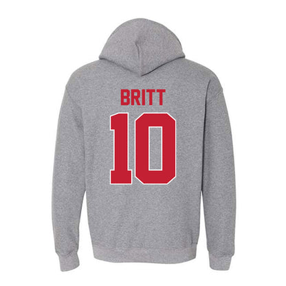 Ohio State - NCAA Women's Soccer : Elle Britt - Classic Shersey Hooded Sweatshirt-1