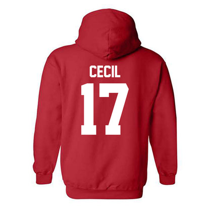 Ohio State - NCAA Baseball : Jack Cecil - Classic Shersey Hooded Sweatshirt-1