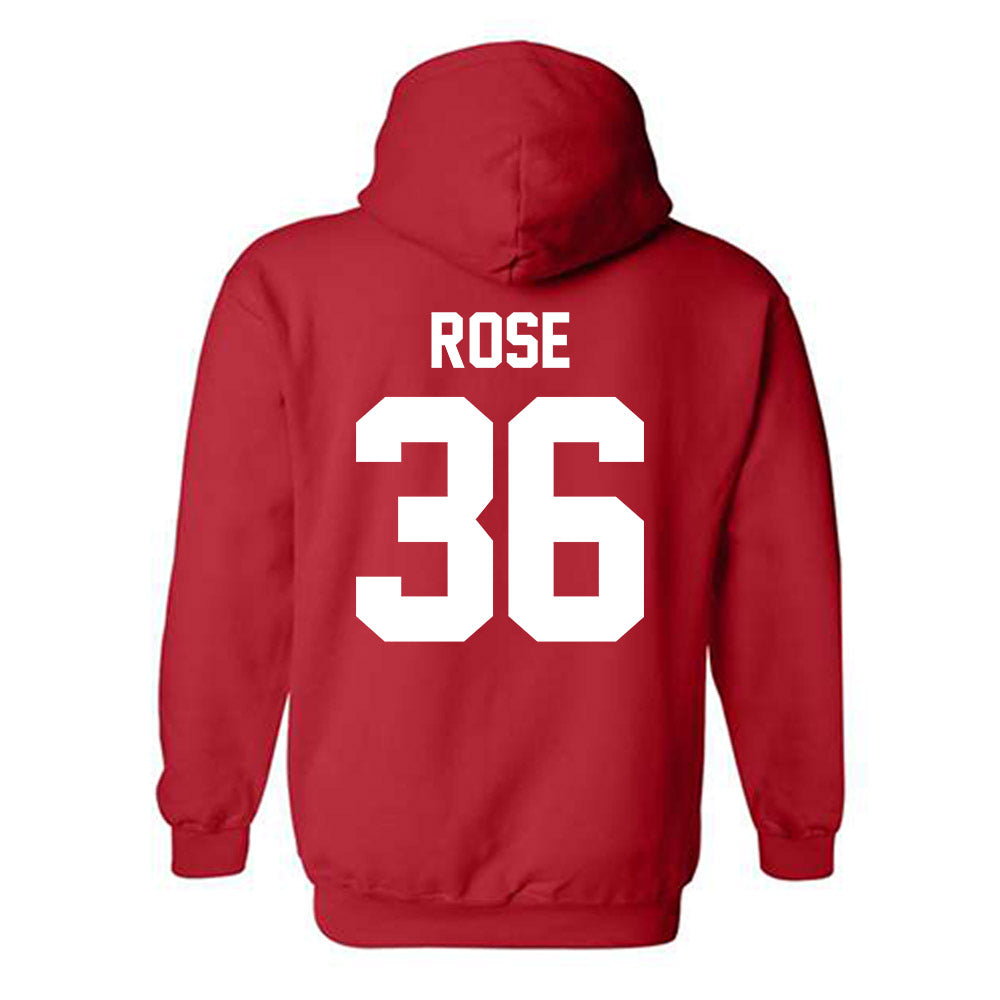 Ohio State - NCAA Baseball : Austin Rose - Classic Shersey Hooded Sweatshirt-1
