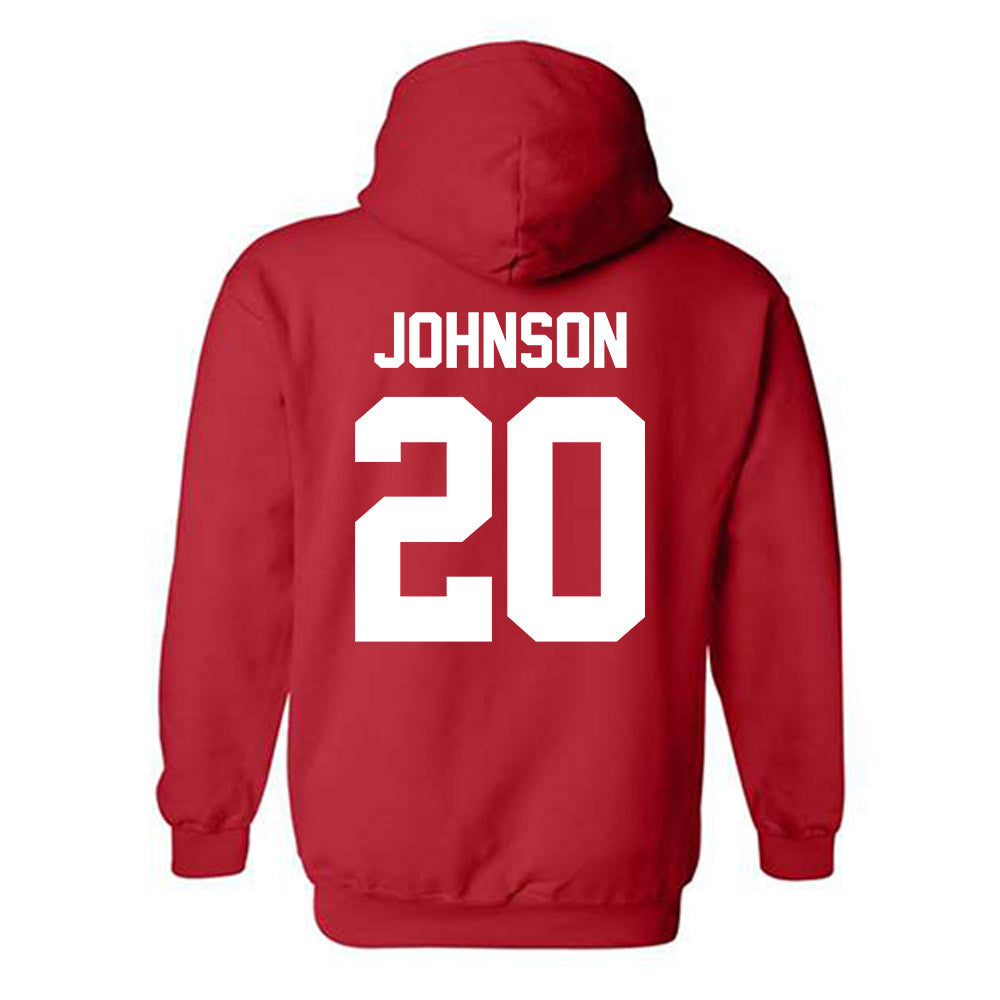 Ohio State - NCAA Football : Cincere Johnson - Classic Shersey Hooded Sweatshirt-1