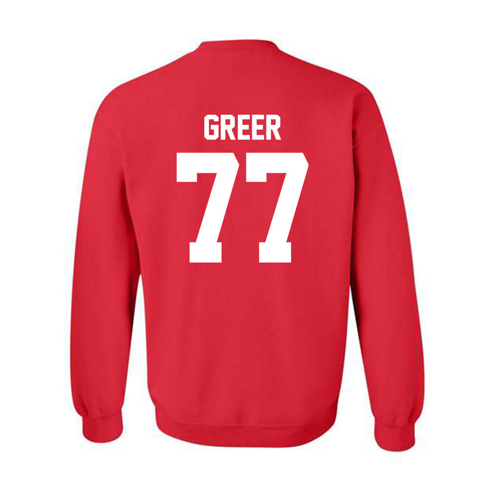 Ohio State - NCAA Football : Sam Greer - Classic Shersey Crewneck Sweatshirt-1