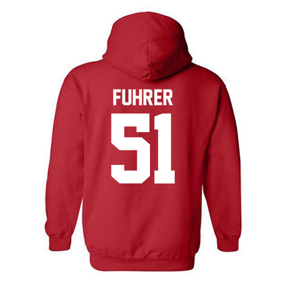 Ohio State - NCAA Baseball : Connor Fuhrer - Classic Shersey Hooded Sweatshirt-1