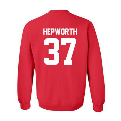 Ohio State - NCAA Men's Lacrosse : Zach Hepworth - Classic Shersey Crewneck Sweatshirt-1