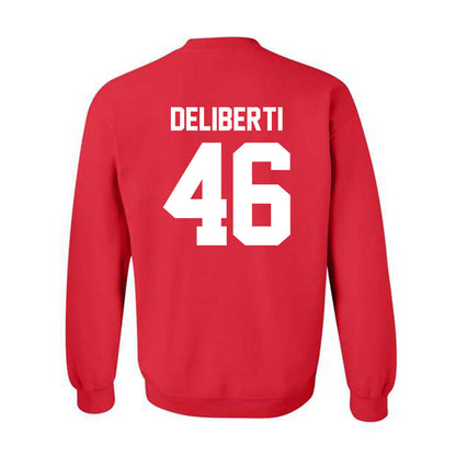 Ohio State - NCAA Men's Lacrosse : Jack Deliberti - Classic Shersey Crewneck Sweatshirt-1