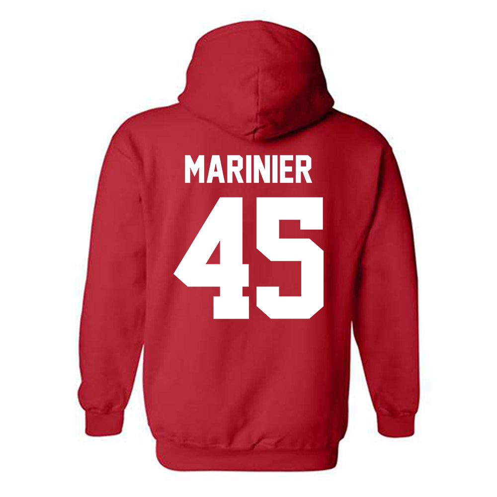 Ohio State - NCAA Men's Lacrosse : Alex Marinier - Classic Shersey Hooded Sweatshirt-1