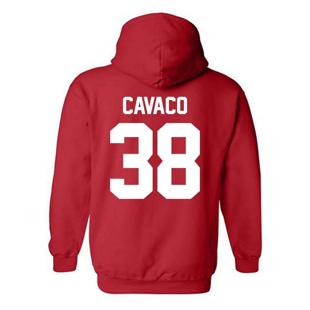 Ohio State - NCAA Baseball : Steven Cavaco - Classic Shersey Hooded Sweatshirt-1