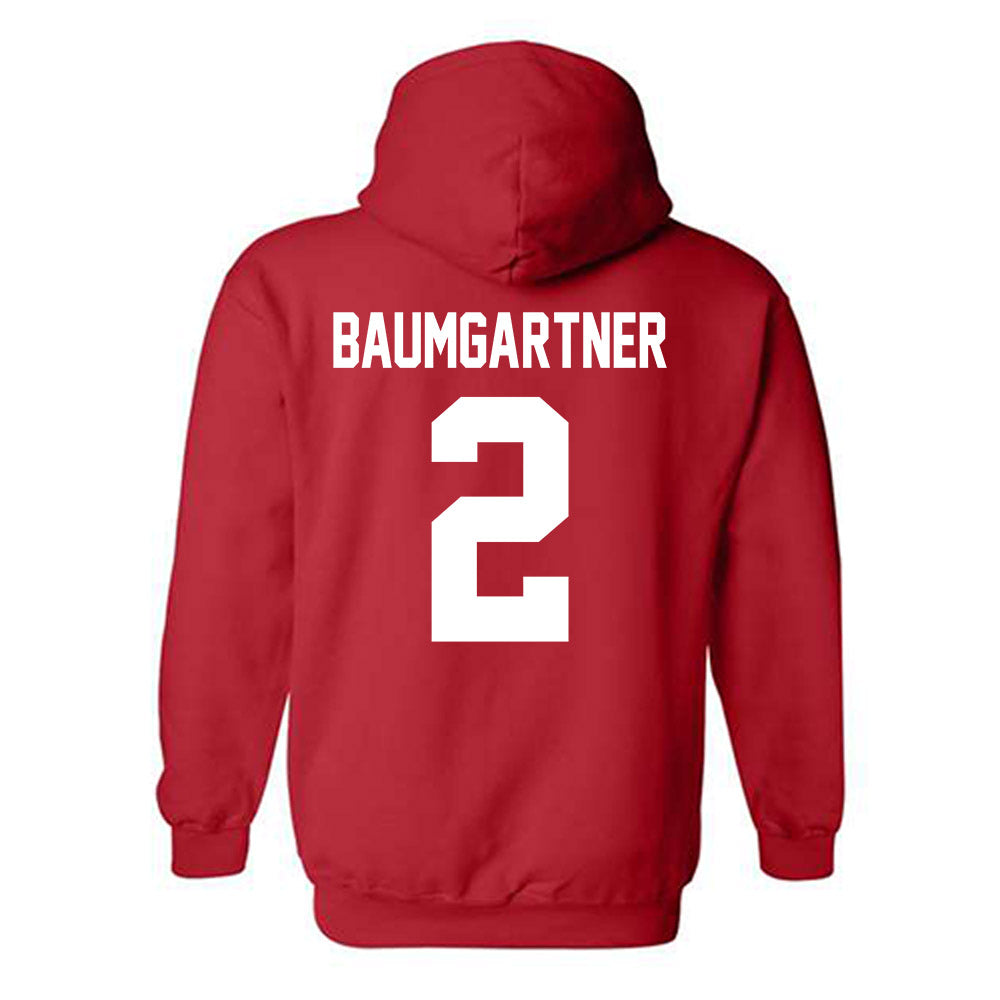 Ohio State - NCAA Men's Soccer : Christian Baumgartner - Classic Shersey Hooded Sweatshirt-1