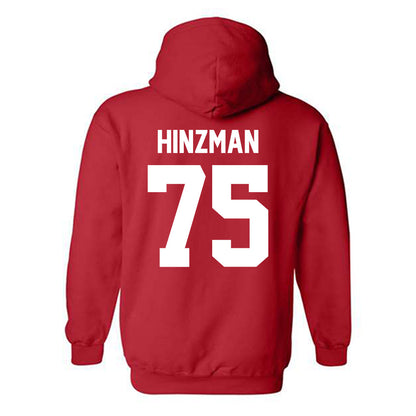 Ohio State - NCAA Football : Carson Hinzman - Classic Shersey Hooded Sweatshirt-1