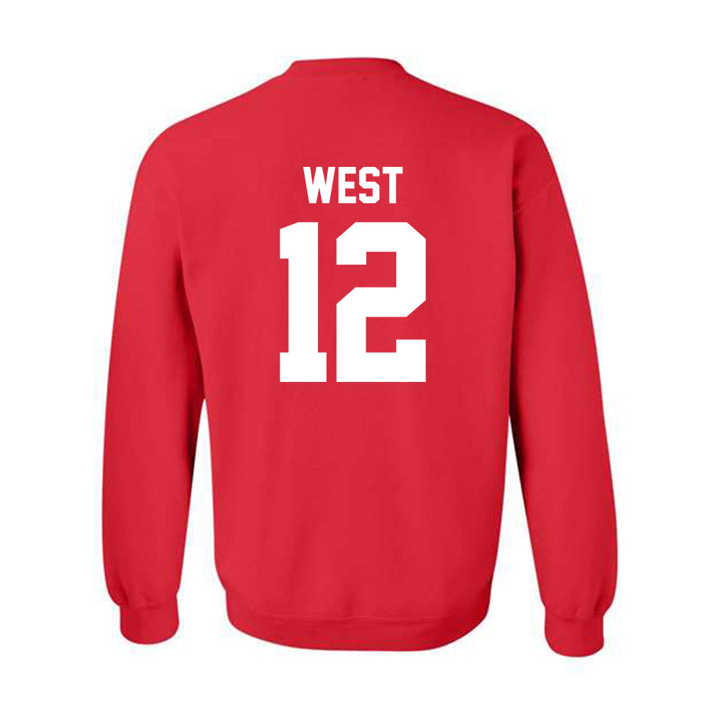 Ohio State - NCAA Baseball : Gavin West - Classic Shersey Crewneck Sweatshirt-1