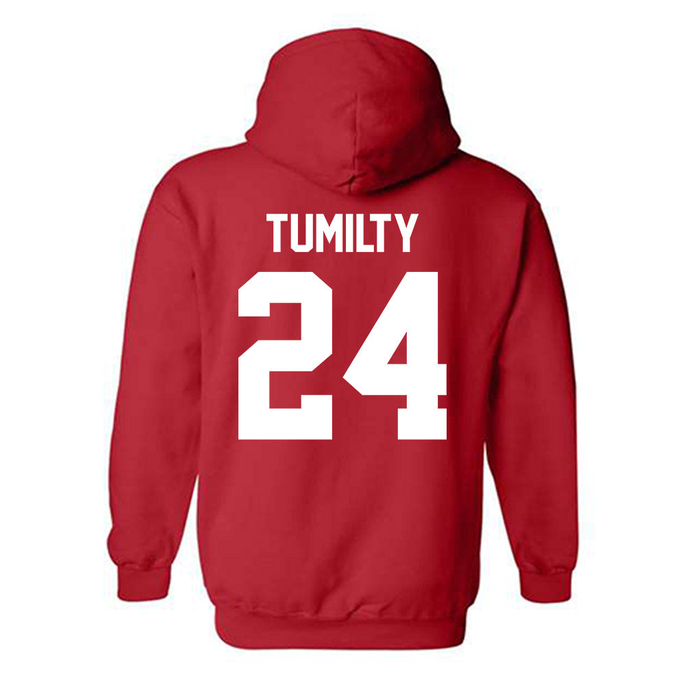 Ohio State - NCAA Women's Soccer : Callie Tumilty - Classic Shersey Hooded Sweatshirt-1