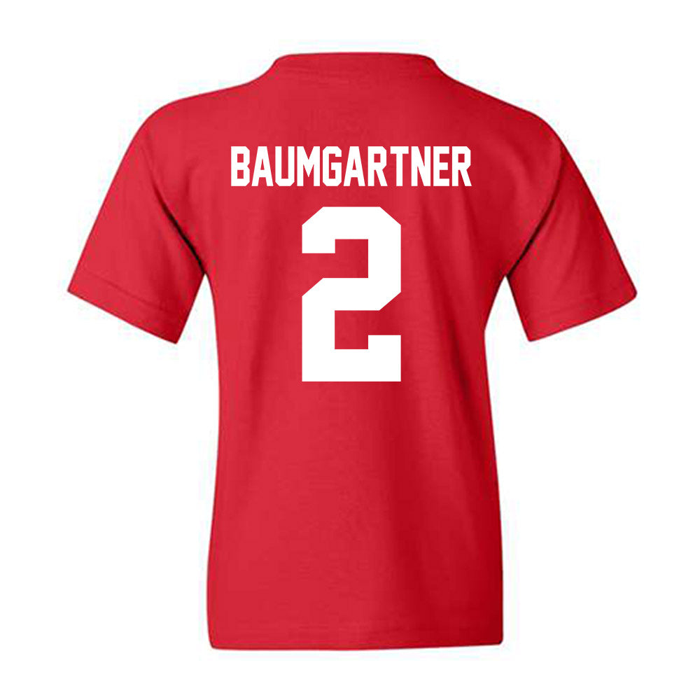 Ohio State - NCAA Men's Soccer : Christian Baumgartner - Classic Shersey Youth T-Shirt-1