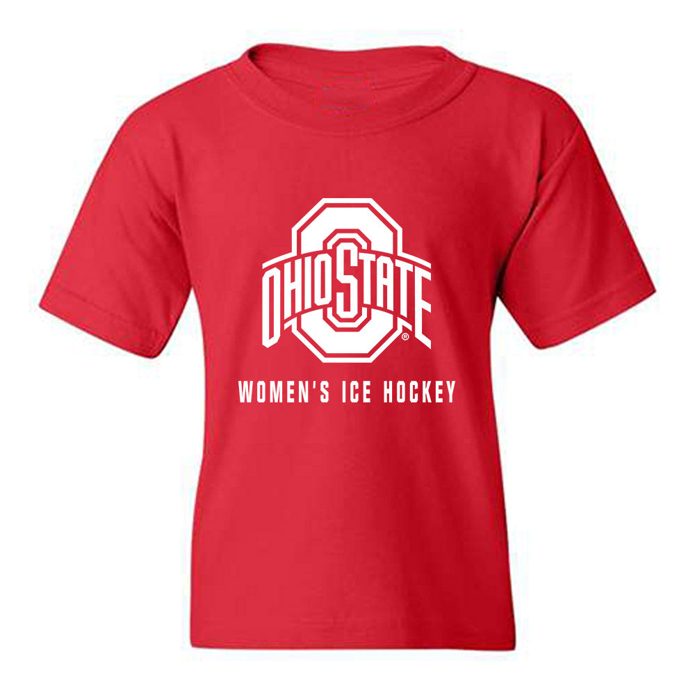 Ohio State - NCAA Women's Ice Hockey : Jocelyn Amos - Classic Shersey Youth T-Shirt-0