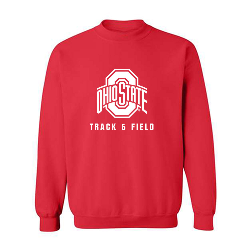 Ohio State - NCAA Men's Track & Field : Charmar Smith - Classic Shersey Crewneck Sweatshirt-0