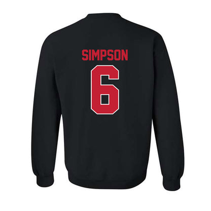 Ohio State - NCAA Baseball : Maddix Simpson - Classic Shersey Crewneck Sweatshirt-1