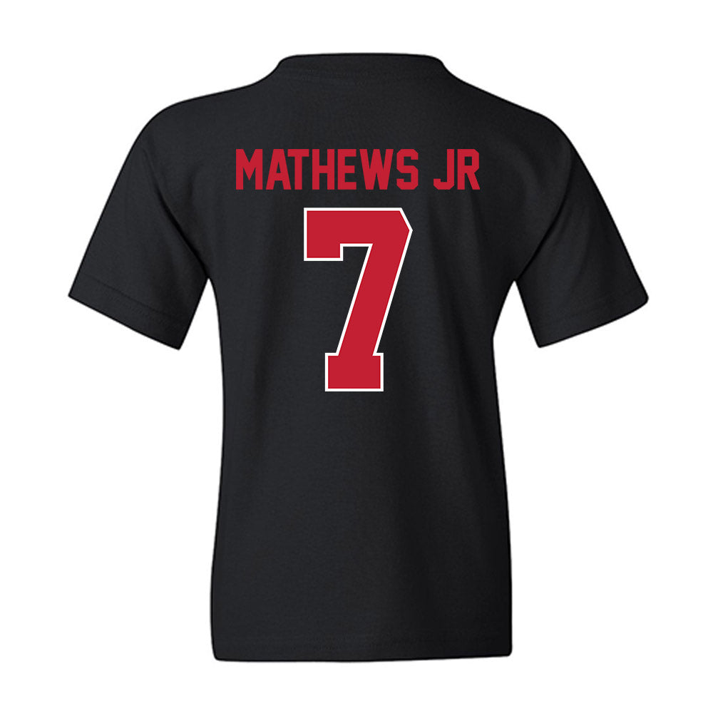 Ohio State - NCAA Football : Jermaine Mathews Jr - Classic Shersey Youth T-Shirt-1