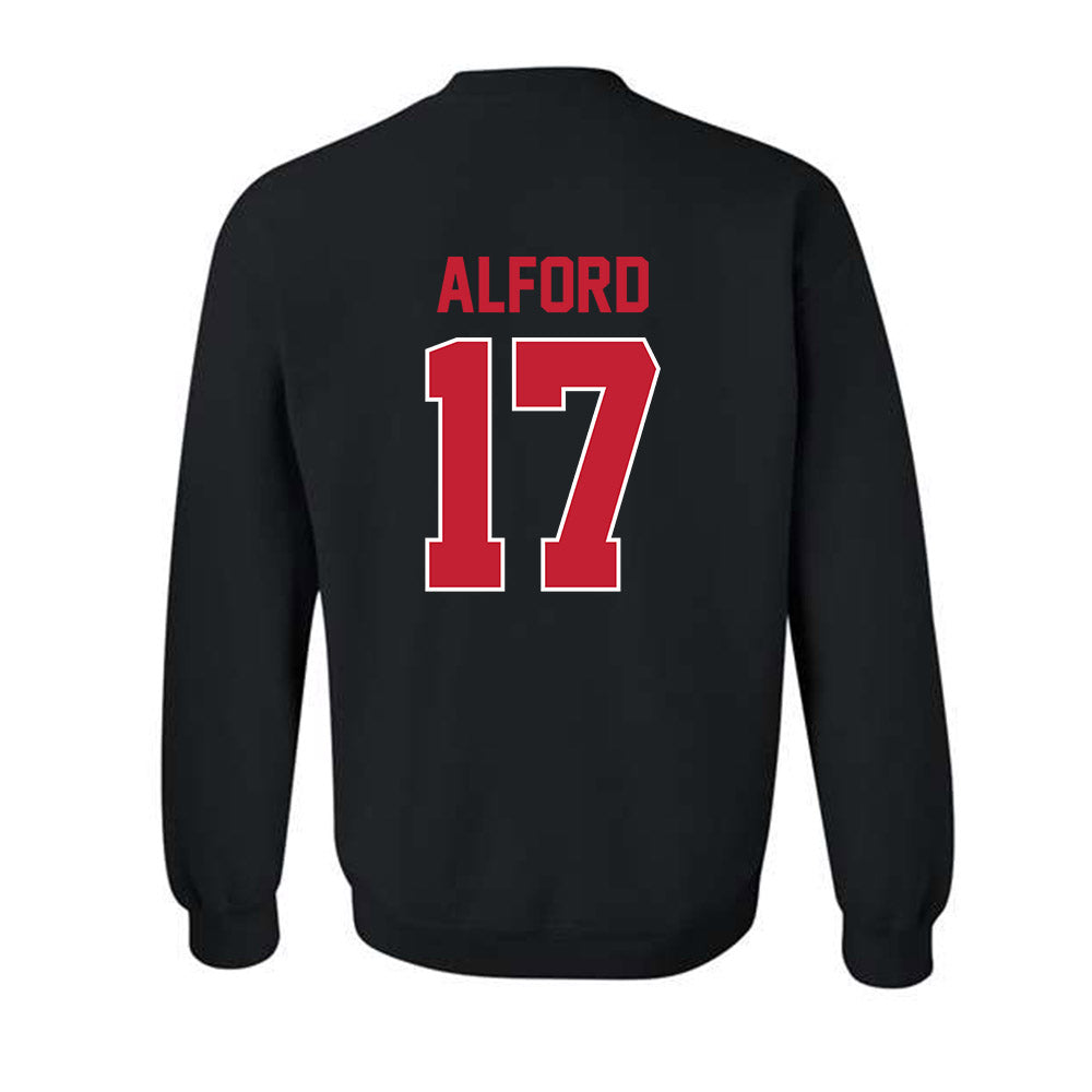 Ohio State - NCAA Football : Tarvos Alford - Classic Shersey Crewneck Sweatshirt-1
