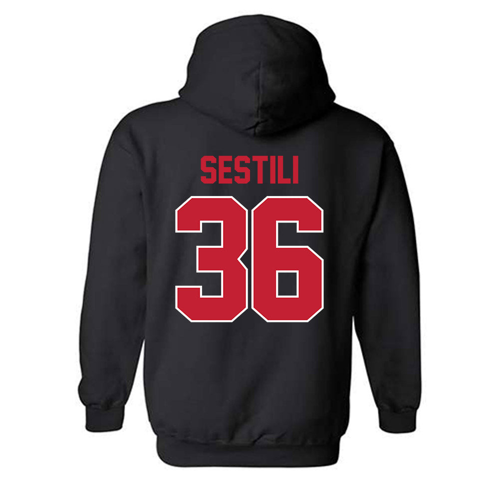 Ohio State - NCAA Men's Lacrosse : Brady Sestili - Classic Shersey Hooded Sweatshirt-1
