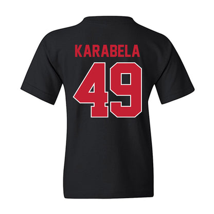 Ohio State - NCAA Men's Ice Hockey : Jake Karabela - Classic Shersey Youth T-Shirt-1