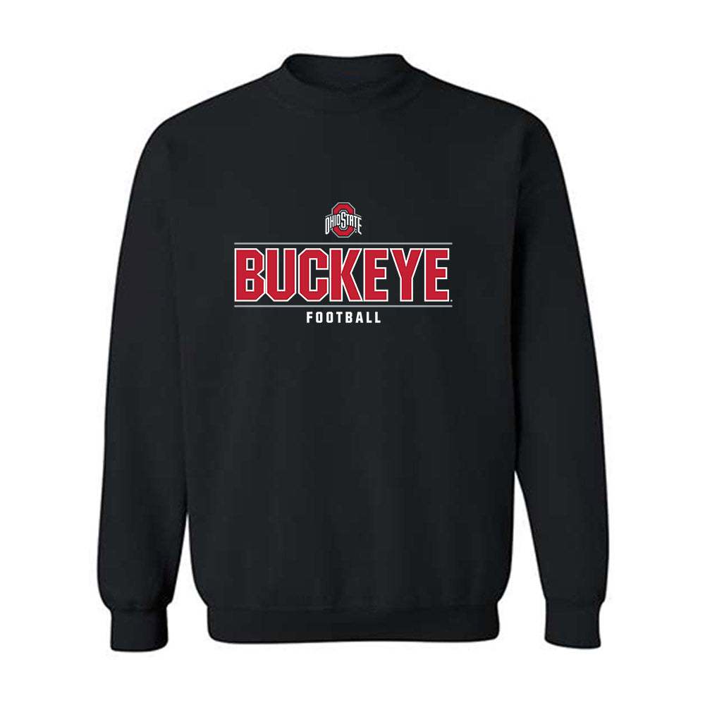 Ohio State - NCAA Football : Jaylen McClain - Classic Shersey Crewneck Sweatshirt-0