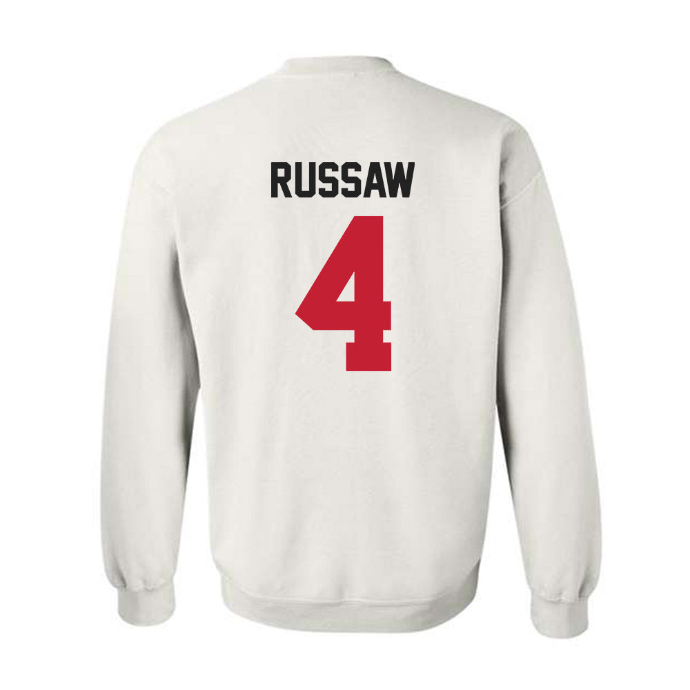 Ohio State - NCAA Football : Qua Russaw - Classic Shersey Crewneck Sweatshirt-1