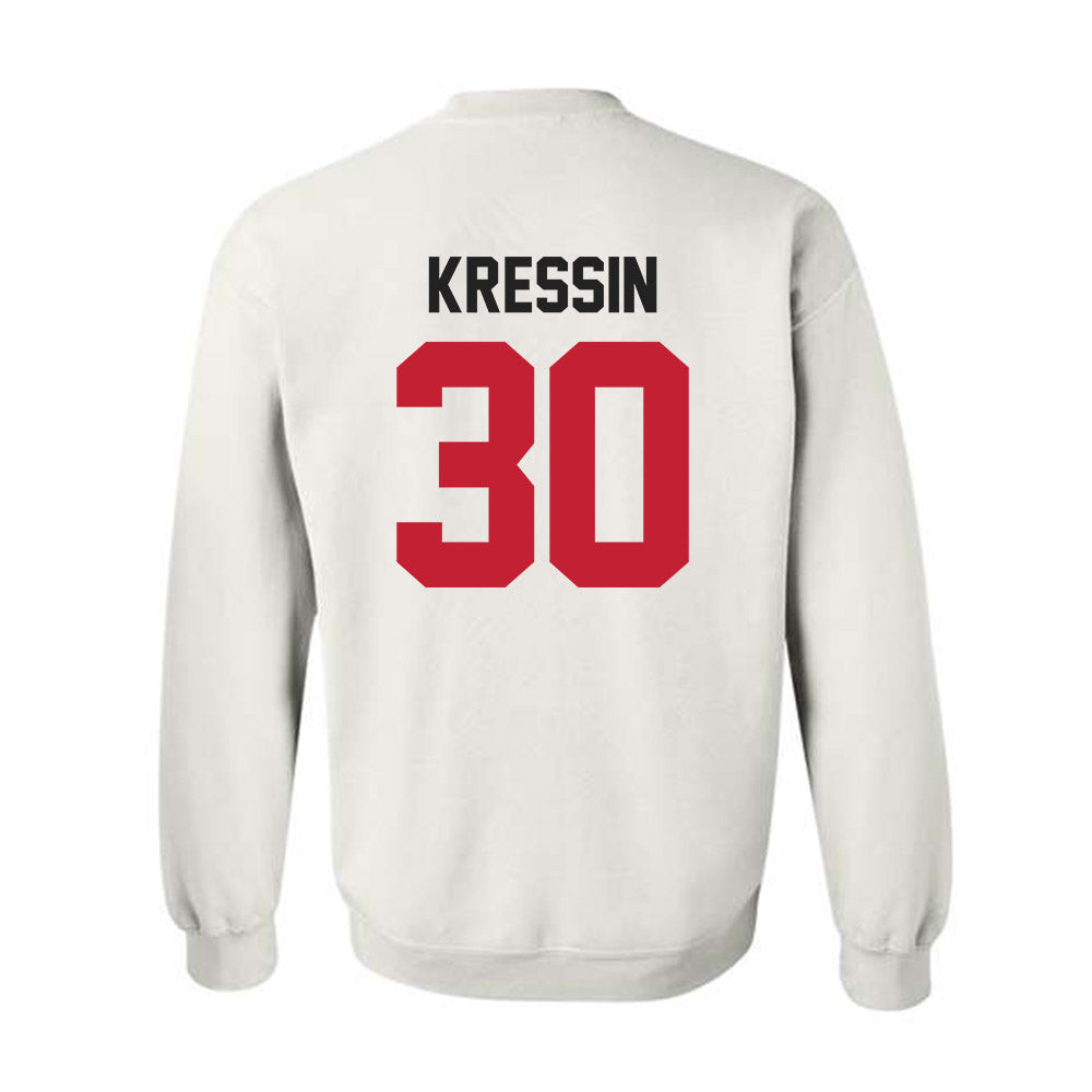 Ohio State - NCAA Women's Ice Hockey : Taylor Kressin - Classic Shersey Crewneck Sweatshirt-1