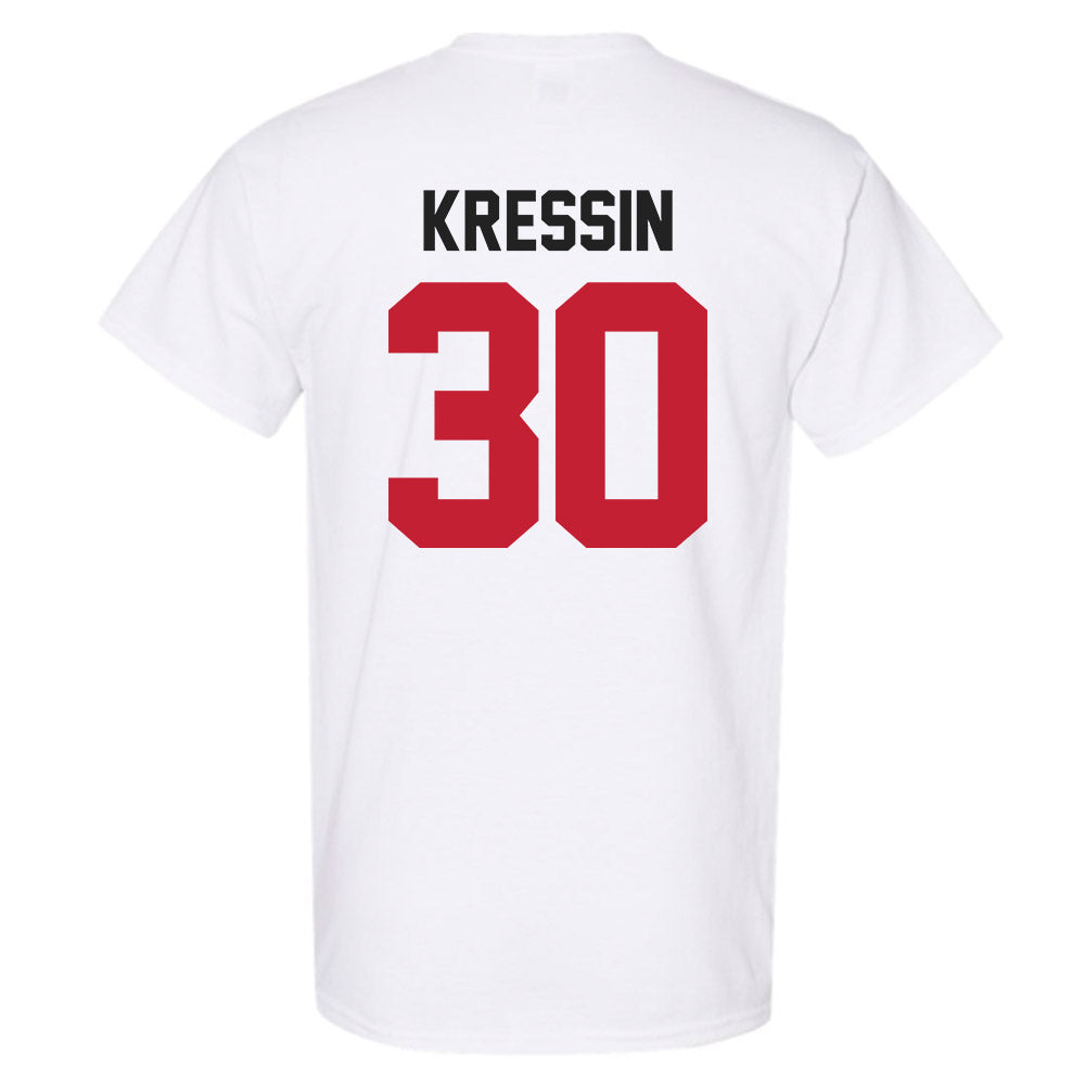 Ohio State - NCAA Women's Ice Hockey : Taylor Kressin - Classic Shersey T-Shirt-1