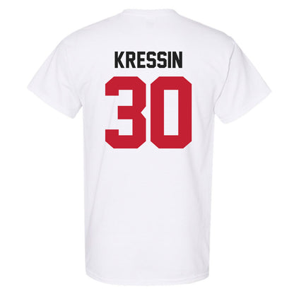 Ohio State - NCAA Women's Ice Hockey : Taylor Kressin - Classic Shersey T-Shirt-1