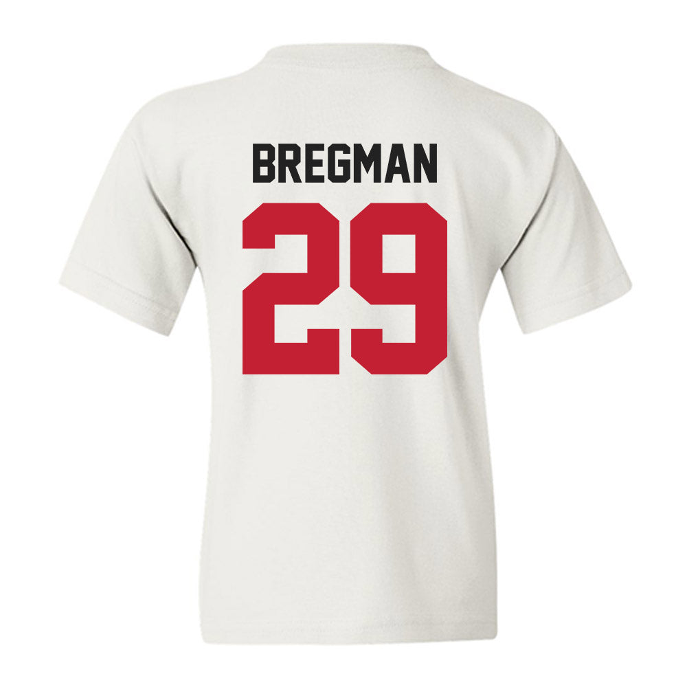 Ohio State - NCAA Men's Lacrosse : Mason Bregman - Classic Shersey Youth T-Shirt-1