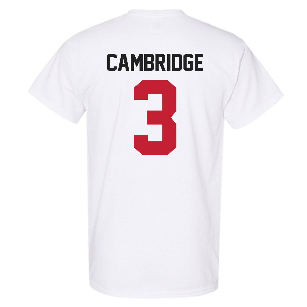 Ohio State - NCAA Women's Basketball : Kennedy Cambridge - Classic Shersey T-Shirt-1