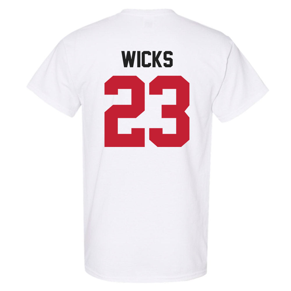 Ohio State - NCAA Women's Ice Hockey : Leah Wicks - Classic Shersey T-Shirt-1