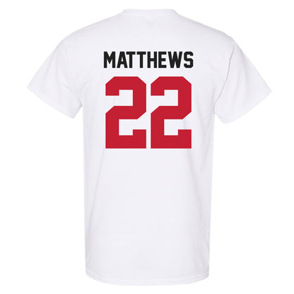 Ohio State - NCAA Women's Ice Hockey : Sloane Matthews - T-Shirt